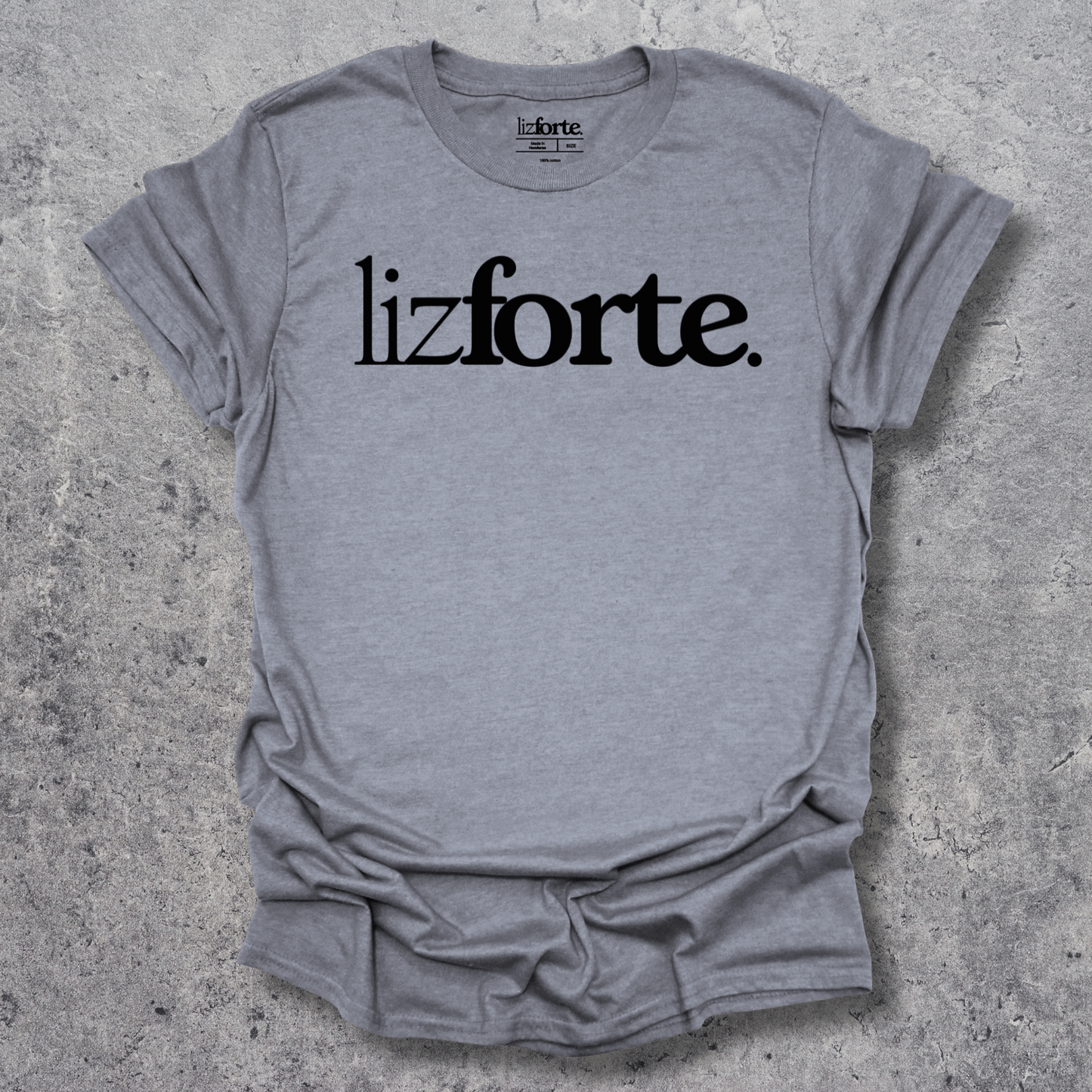 camiseta lizforte gris claro